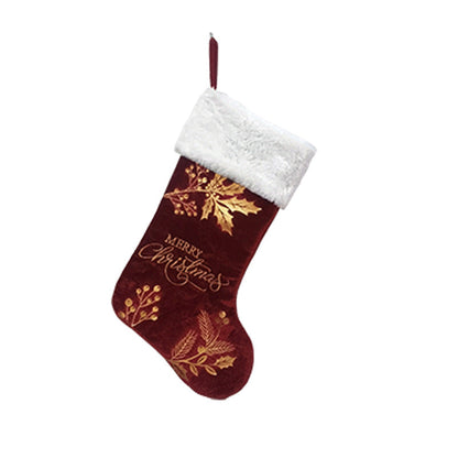 Knitted Christmas Stockings – Large Candy Gift Socks for Fireplace, Tree & Home Holiday Décor, Classic Navidad Ornaments