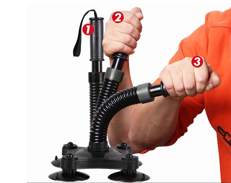Hand Grip Strength Trainer – Wrist and Arm Exerciser Device for Home Workouts, Muscle Building and Wrestling Training