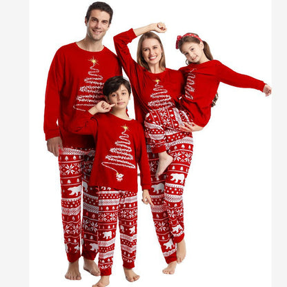 Family Matching Christmas Pajama Set – Mom Dad Kids Matching Sleepwear, Soft Holiday Romper and Clothing Set for Festive Home Photos
