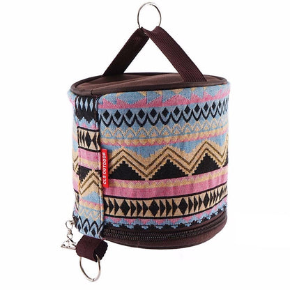 Camping Roll Paper Storage Holder – Outdoor Tent Tissue Organizer Case for Camping Gear, Hiking Supplies & Travel Essentials