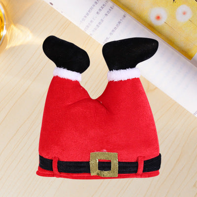 Funny Christmas Santa Hat – Hilarious Holiday Party Accessory for Festive Celebrations, Winter Outfits & Christmas Photo Props