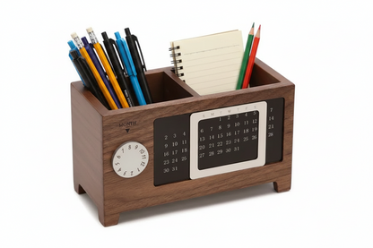 Wooden Multifunctional Organizer Box – Versatile Storage Container for Household Accessories, Jewelry, Desk Supplies, Crafts and Home Organization