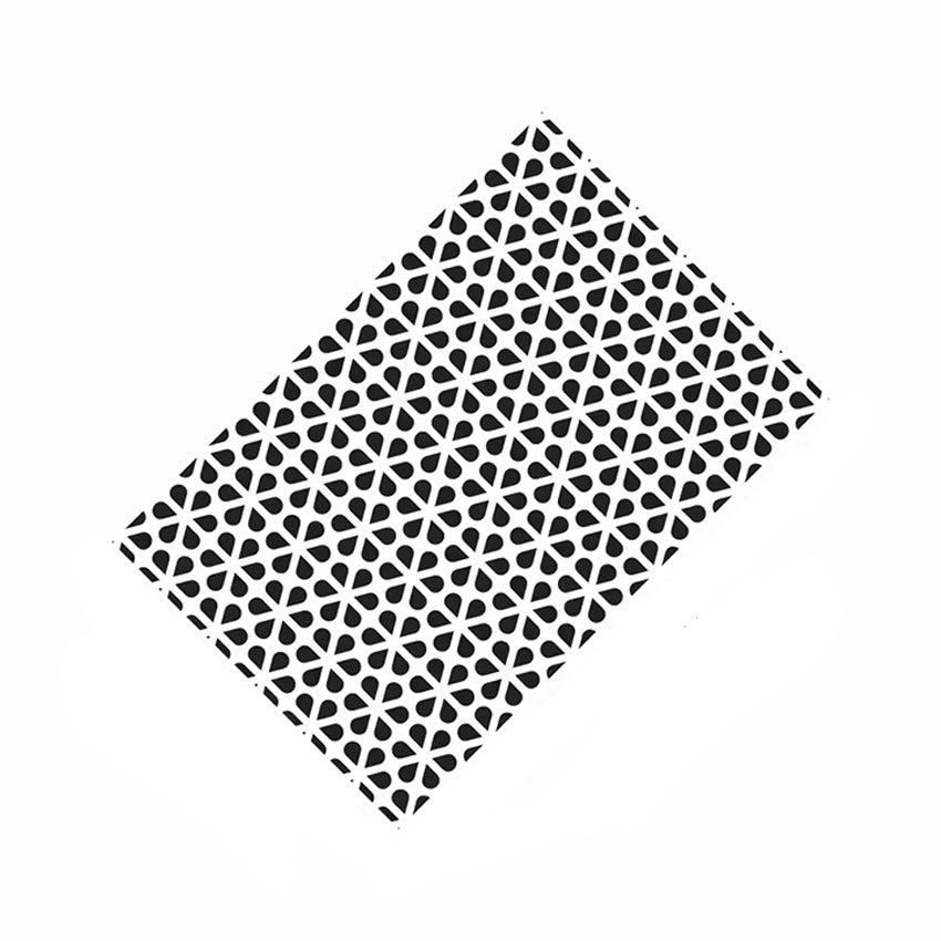 Matte Black Car Window Honeycomb Sticker – Universal Triangular Window Vinyl Decal for Stylish Exterior Decoration and Automotive Customization