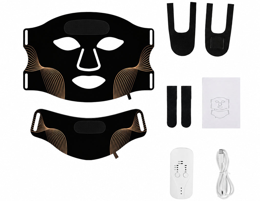 LED Color Light Beauty Device – At-Home Facial Skin-Care Tool with Multi-Color Light Modes for Relaxing, Convenient Beauty Routines