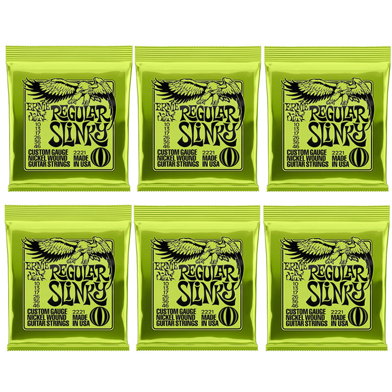 Electric & Acoustic Guitar Strings – 6 Sets Nickel Wound 80/20 Bronze Alloy Durable Strings for Rich Tone and Professional Music Performance