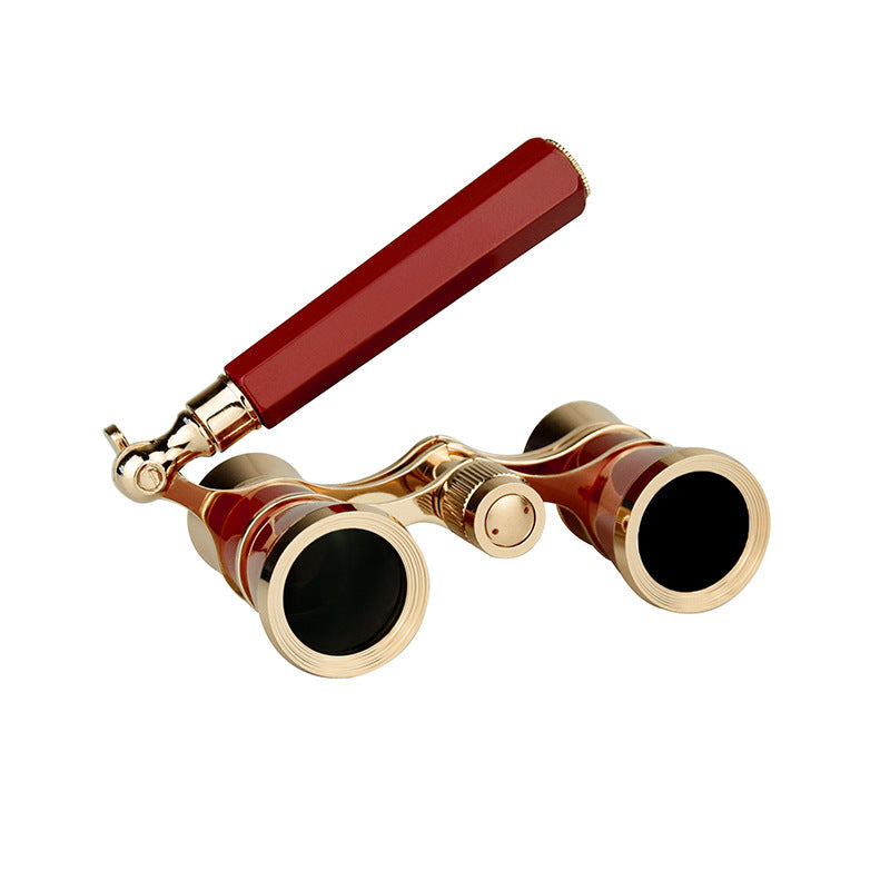 Vintage Opera Glasses — Compact Theater & Racecourse Binoculars, With or Without Handle