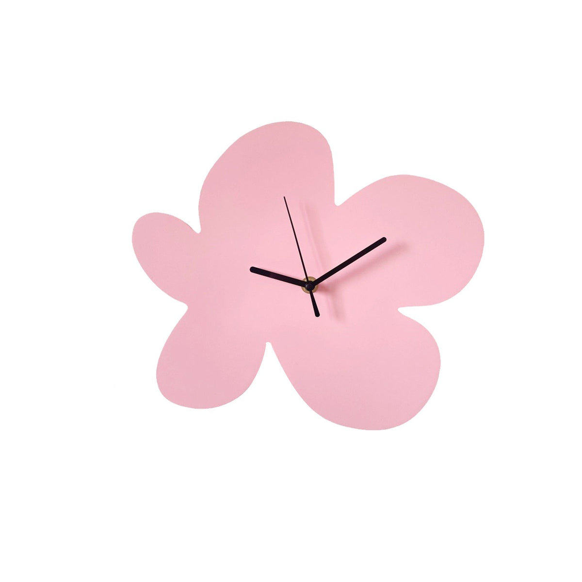 Floral Silent Wall Clock – Nordic Farmhouse Style Home Decor Clock for Kitchen, Bedroom and Dining Room
