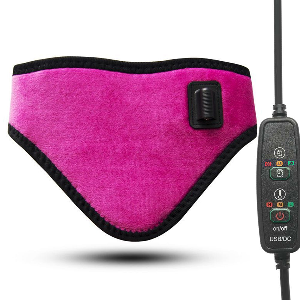 Adjustable Cervical Electric Heated Neck Brace - Therapy Device for Pain Relief, Portable Neck Support Warmer for Relaxation