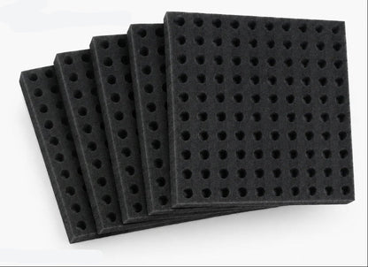Hydroponic Grow Sponge Set – Soilless Seedling Plugs for Nursery Trays, Vegetable Propagation, Indoor Gardens and Seed Starting