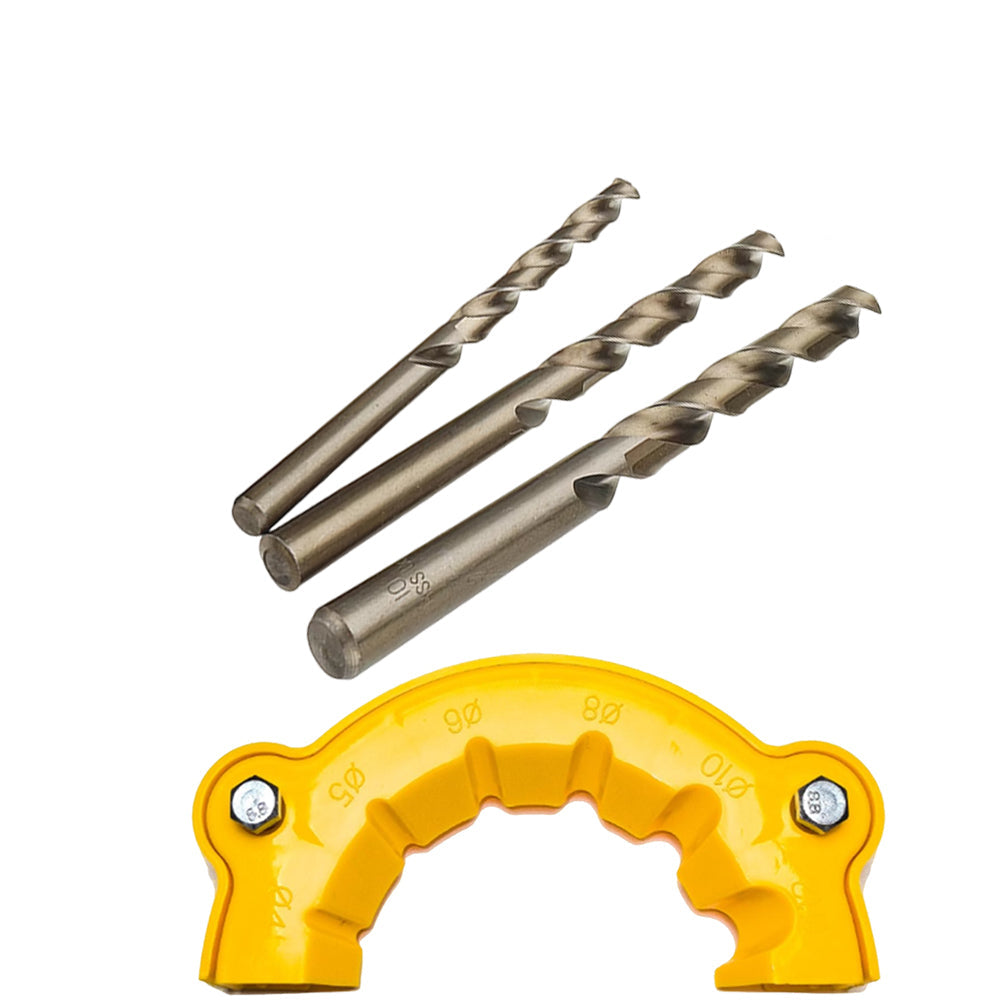 Multi Specification Drill Sharpener Tool - Grinding and Polishing Accessory for Restoring Worn Power Drill Bits