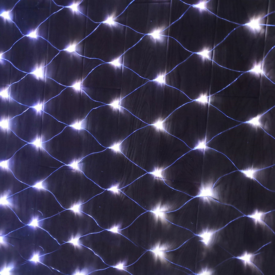 Outdoor LED Christmas Net Lights – 2×2m / 3×2m / 6×4m Mesh Fairy Curtain Garland for Garden, Wedding Backdrops & Holiday Parties