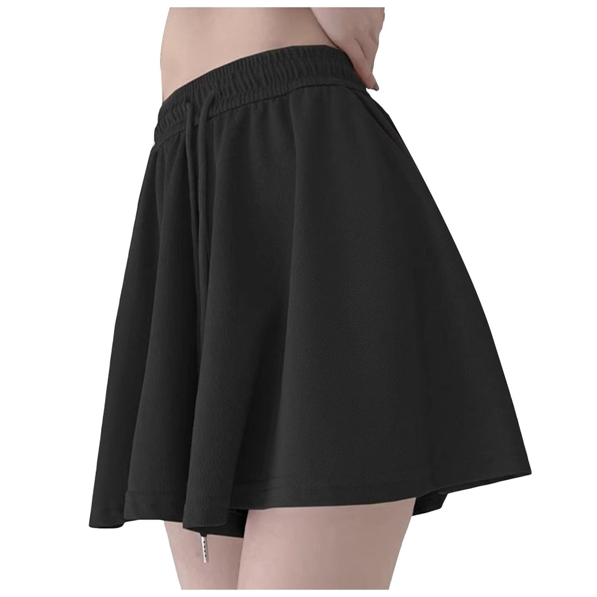 High-Waist Skort for Women – Wide-Leg Ballet-Inspired Summer Shorts with Casual All-Match Styling for Running, Travel and Everyday Outfits