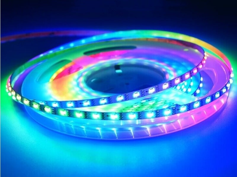 Waterproof Flow LED Strip Light – Flexible Neon Backlit Track Lighting for Outdoor Décor, Architectural Accents & Ambient Illumination