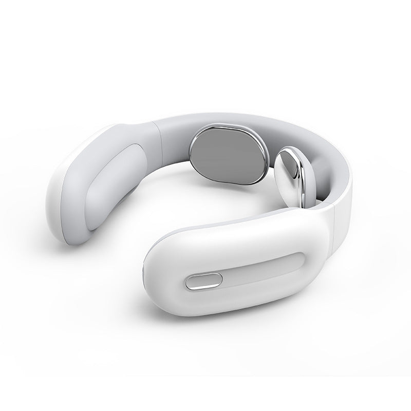 Smart Neck Massager – Wireless Heated Electric Pulse Device with 3 Modes and 15 Levels for Relaxation, Comfort and Muscle Recovery