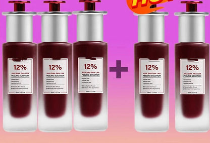 Fruit Acid Salicylic Essence – Exfoliating Moisturizing Skin-Care Serum for Pore Refining, Smoother Texture and Beauty Salon-Inspired Home Routines