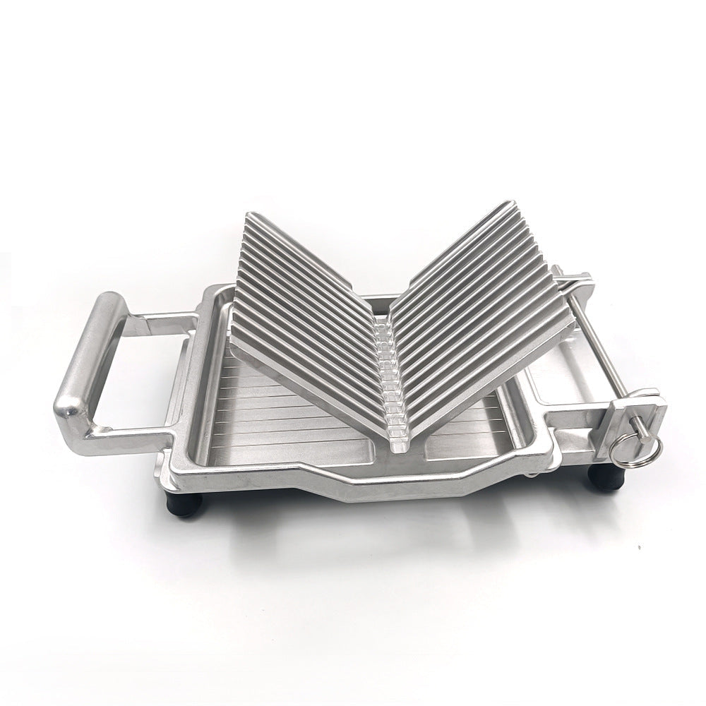Creative Hand Press Cheese Cutter – Stainless Steel Multi-Functional Kitchen Tool for Easy, Clean, and Precise Slicing