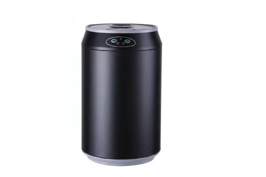 Automatic Round Waste Bin – Modern Hands-Free Trash Can with Lid for Bathroom, Bedroom, Kitchen and Stylish Home Organization