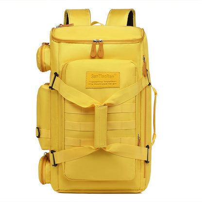 Multi-Compartment Travel & Business Backpack – Large-Capacity Bag with Wet/Dry Separation, USB Port, and Padded Shoulder Straps