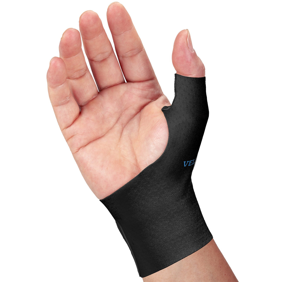 Elastic Thumb Support Sleeve – Compression Thumb Brace for Mild Tenosynovitis Pain, Skin Protection and Comfortable Ambidextrous Everyday Support