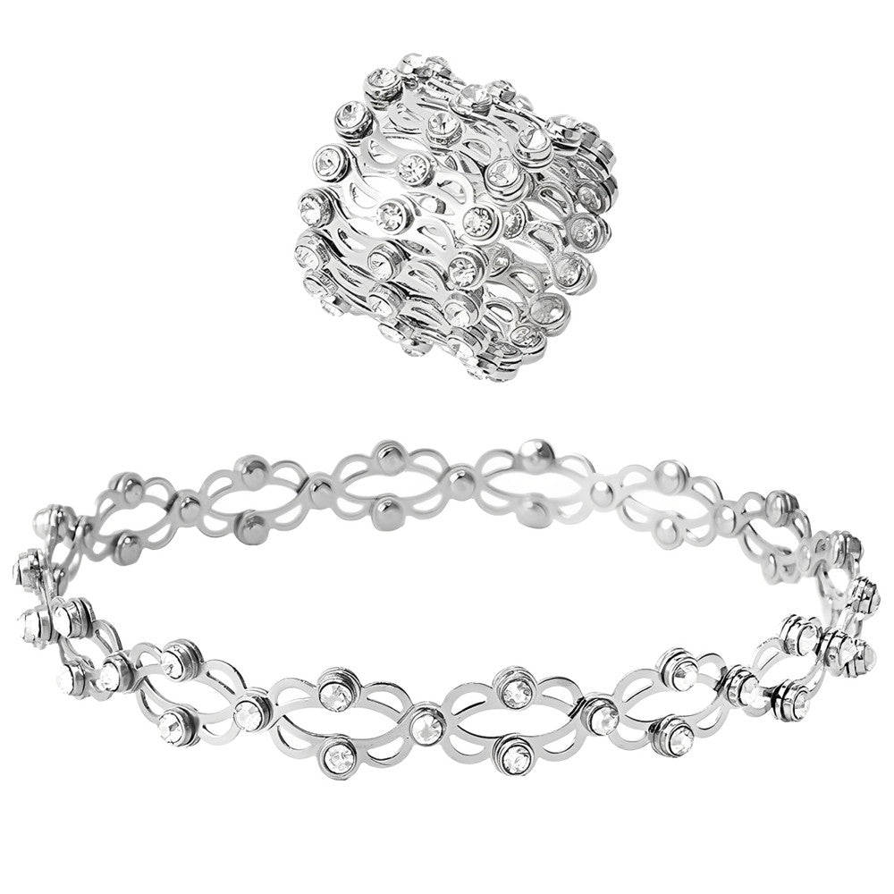 Retractable Ring Bracelet Accessory – Adjustable Minimalist Jewelry with Customizable Design for Everyday Fashion Styling