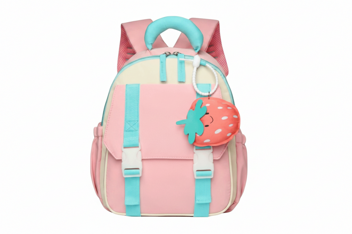 Cartoon Kids School Backpack – Waterproof Lightweight Nursery Bag with Adjustable Straps and Spacious Storage for Everyday School Use