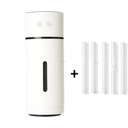Wireless USB Air Humidifier - Rechargeable Aromatherapy Diffuser with Ultrasonic Cool Mist for Bedrooms, Offices and Relaxation