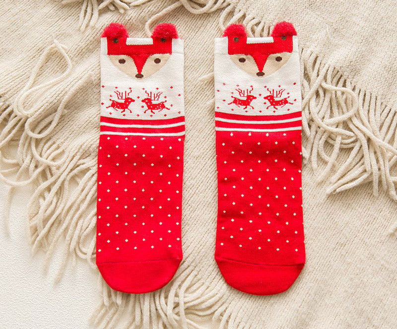Cartoon Christmas Socks Ornaments – Cute Holiday Hanging Decorations for Home, Xmas Gifts, Noel Parties & New Year 2025 Festive Atmosphere Enhancement