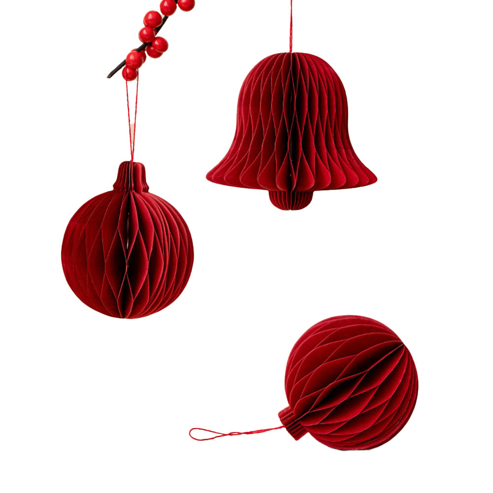 Origami Lantern Decorations – 3D Vibrant Multi-Purpose Holiday Ornament for Seasonal Events, Whimsical Christmas Ambiance and Festival Party Decor