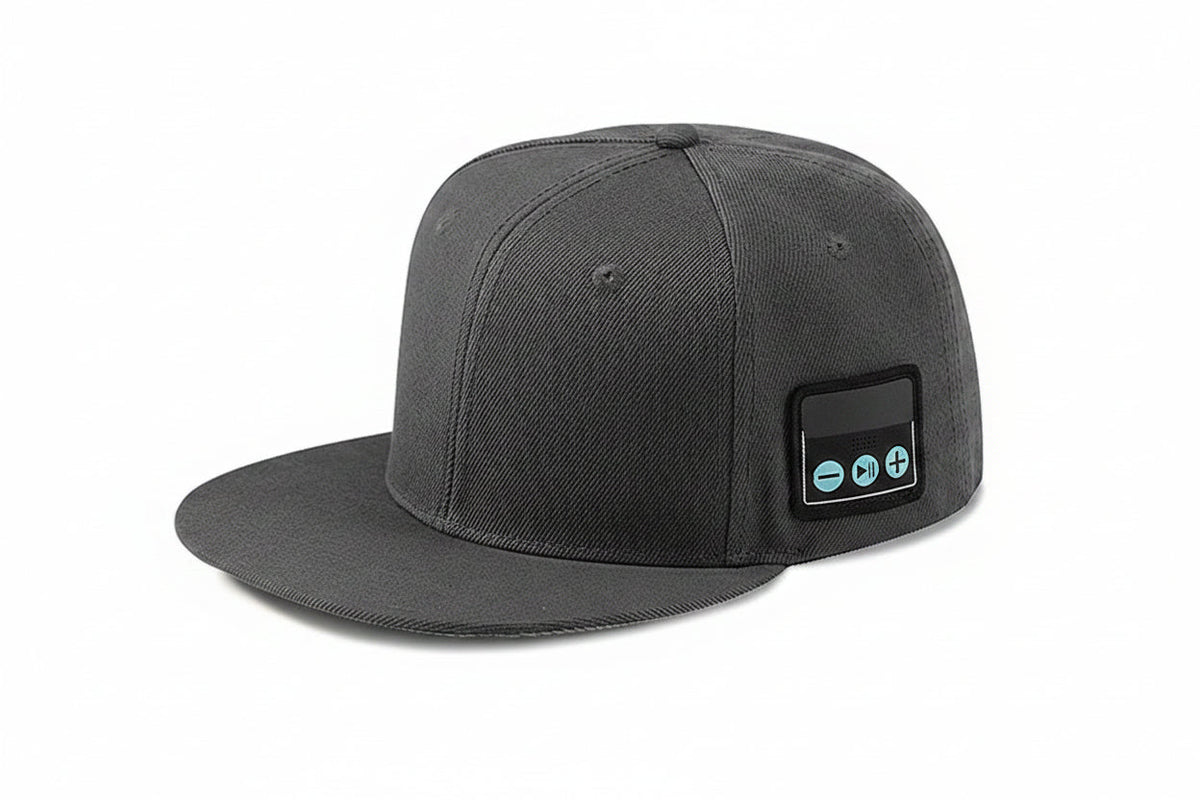 Bluetooth Music Hat with Headphones – Wireless Sports Baseball Cap with Dual Speakers, Microphone and Adjustable Fit for Running and Outdoor Activities