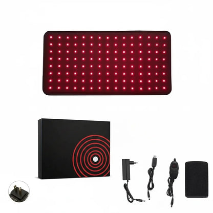 Red Light Therapy Pad - Portable Infrared LED Device for Body Recovery, Comfort and Wellness Support