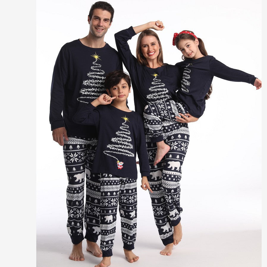 Family Matching Christmas Pajama Set – Mom Dad Kids Matching Sleepwear, Soft Holiday Romper and Clothing Set for Festive Home Photos