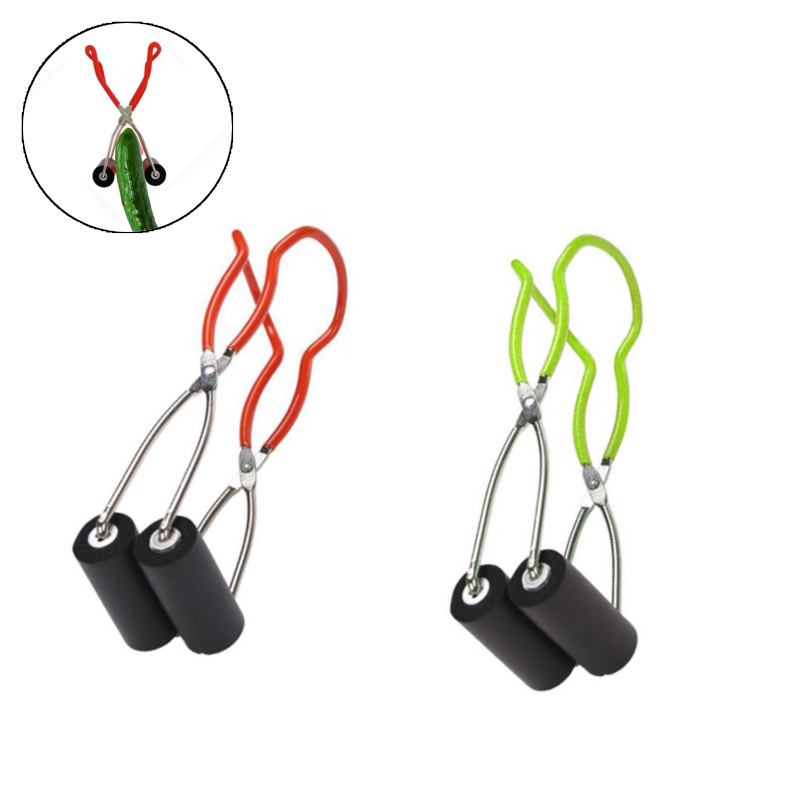 Stainless Steel Canning Jar Lifter – Grip Handle Tongs for Safely Handling Hot Mason Jars, Glass Containers and Home Preserving Projects