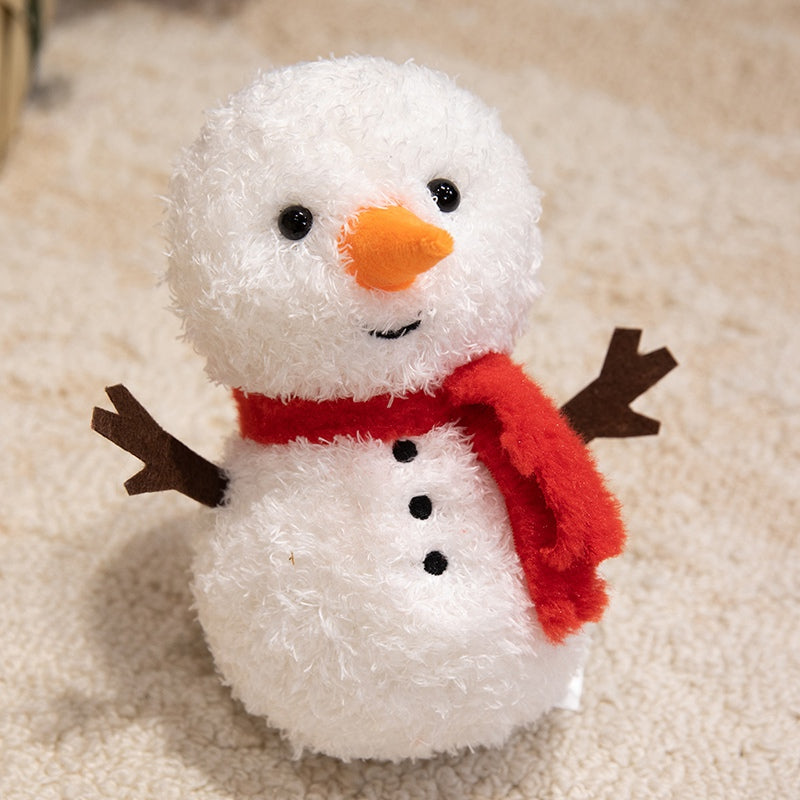 Christmas Plush Doll Series - Cute Santa, Elk and Snowman Soft Toys, Holiday Stuffed Decorations for Trees, Bedrooms, Gifts and Festive Displays