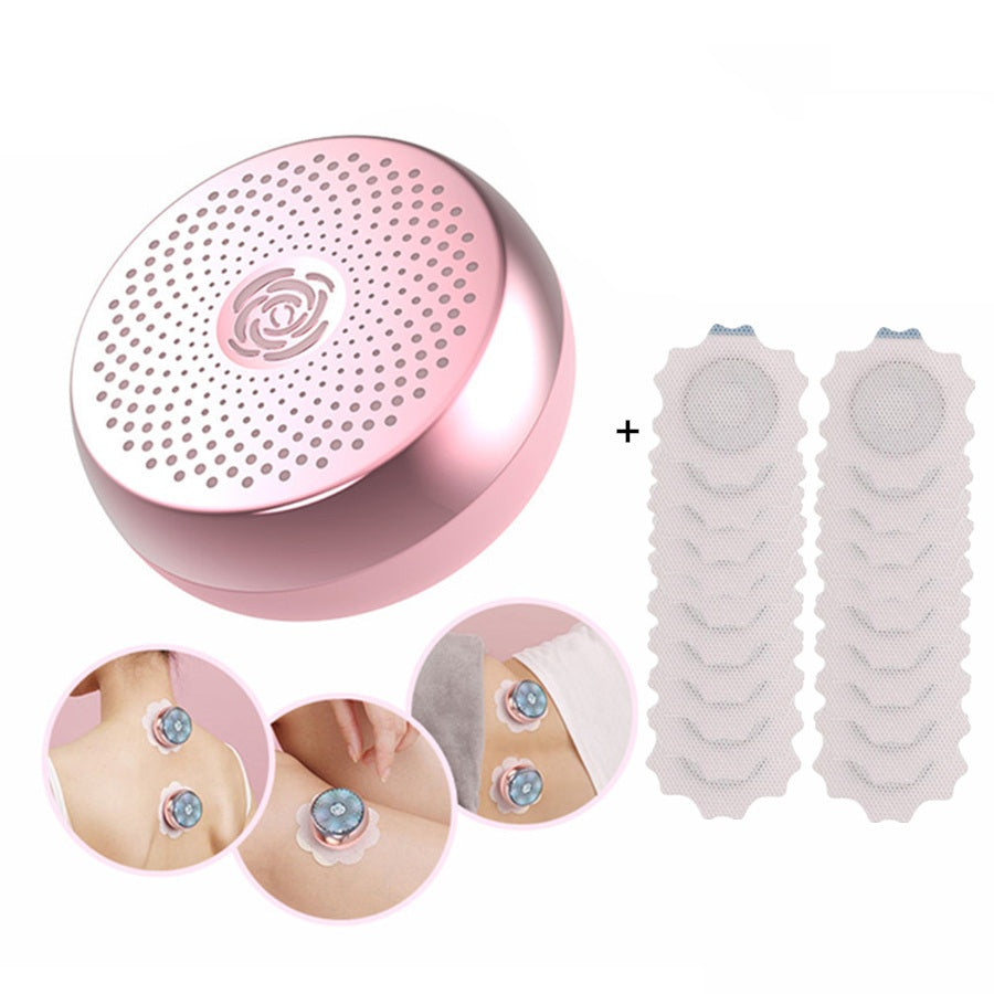 Smokeless Electric Moxibustion Therapy Device – Heated Neck & Shoulder Massager with Herbal Acupoint Treatment for Relaxation, Pain Relief & Wellness