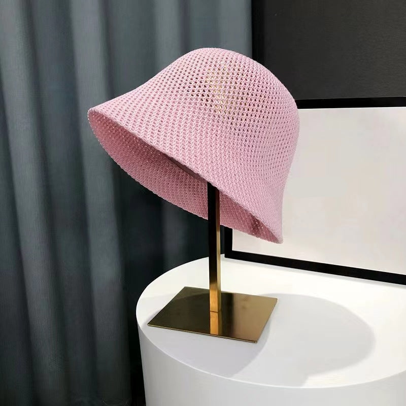 Women’s Hollow Out Bucket Sun Hat – Breathable Summer Panama Cap for Beach Days, Outdoor Travel, and Stylish Sun Protection