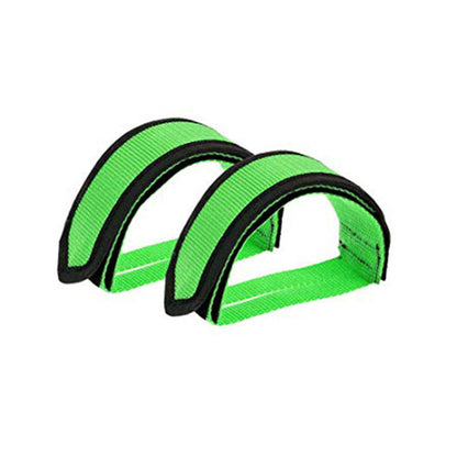 Nylon Bicycle Pedal Straps Toe Clip Set – Adjustable Cycling Foot Straps for MTB Fixed Gear Road Bike Secure Riding Support.