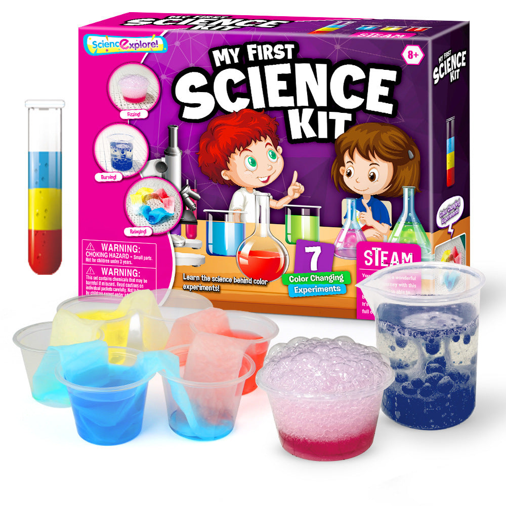 Magic Science Experiment Kit - DIY STEM Toy Set for Kids Handmade Soap Puzzles and Educational Discovery Activities