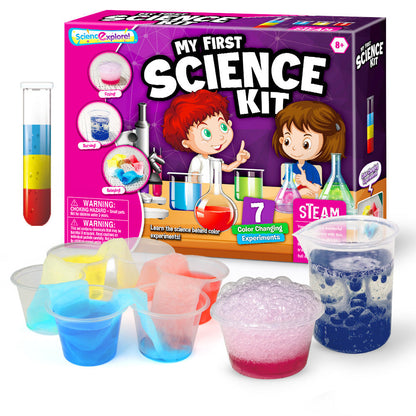 Magic Science Experiment Kit - DIY STEM Toy Set for Kids Handmade Soap Puzzles and Educational Discovery Activities