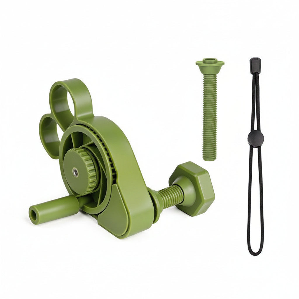 Fishing Line Spooler Tool – Portable Double Shaft Winder for 2.5X Faster Line Spooling, Multi-Scenario Fishing Gear and Tackle Setup