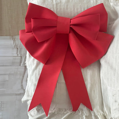 Oversized DIY Christmas Bow Kit – Giant Front Door Bow for Trees, Weddings, Parties, Store Displays, Holiday Home Décor, and Craft Projects