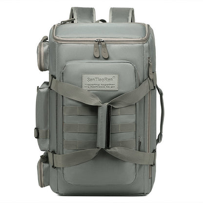 Multi-Compartment Travel & Business Backpack – Large-Capacity Bag with Wet/Dry Separation, USB Port, and Padded Shoulder Straps
