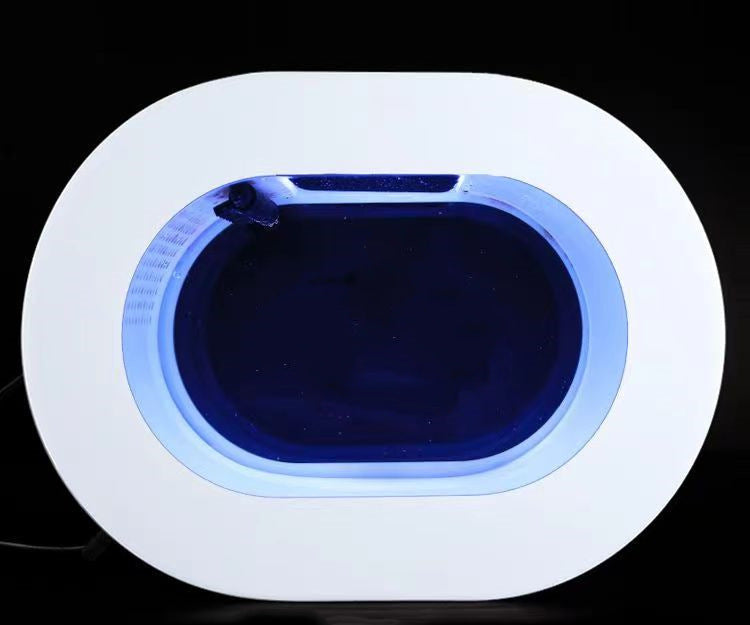 Acrylic Jellyfish Fish Tank - Round Desktop Aquarium for Small Fish, Creative Modern Home Decoration and Office Display