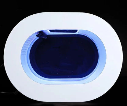 Acrylic Jellyfish Fish Tank - Round Desktop Aquarium for Small Fish, Creative Modern Home Decoration and Office Display