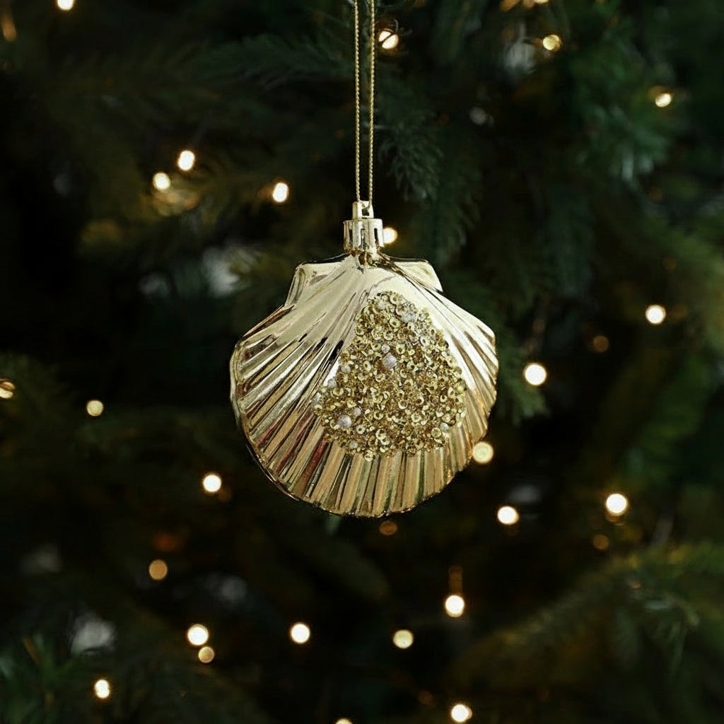 Gold Bear Bell Christmas Tree Ornaments – Holiday Hanging Decoration for Home, Parties, New Year & Festive Navidad Décor