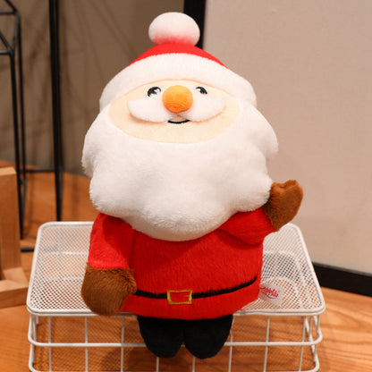 Gingerbread Man Plush Ornament – Soft Christmas Tree Hanging Doll for Holiday Decor and Gift Giving