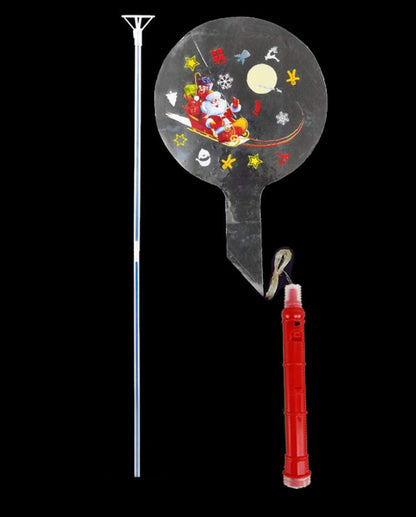 LED Light-Up BOBO Balloon Set – Flashing Handle Christmas & Birthday Party Balloons for Kids, New Year Toys, Festive Décor & Celebration Accessories
