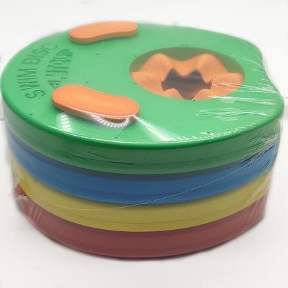 Children’s Swimming Arm Bands – Pack of 6 Colorful EVA Floating Discs for Kids Ages 3–14, Safe Water Training Swim Accessories