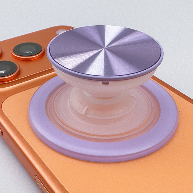 MagSafe Magnetic Phone Grip Holder – Foldable Wireless-Compatible Smartphone Stand and Secure Grip Accessory for Convenient One-Handed Use