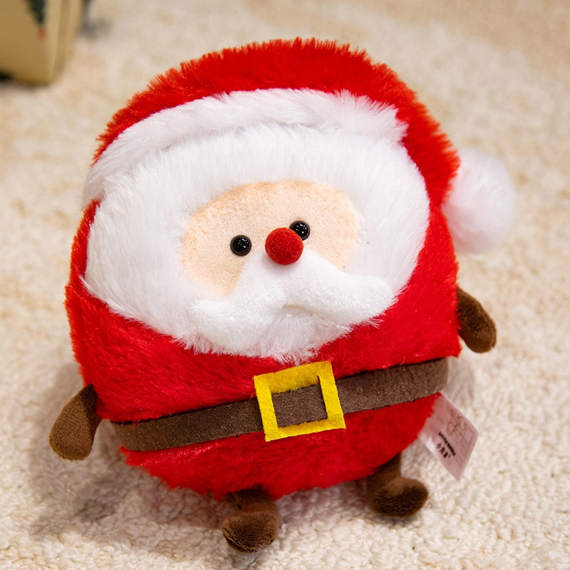 Christmas Plush Doll Series - Cute Santa, Elk and Snowman Soft Toys, Holiday Stuffed Decorations for Trees, Bedrooms, Gifts and Festive Displays