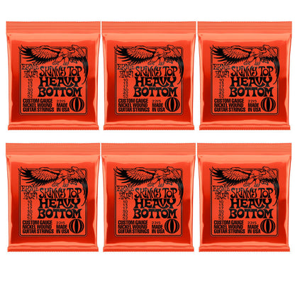 Electric & Acoustic Guitar Strings – 6 Sets Nickel Wound 80/20 Bronze Alloy Durable Strings for Rich Tone and Professional Music Performance